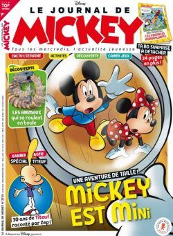 Le Journal de Mickey – 30 Aout 2023