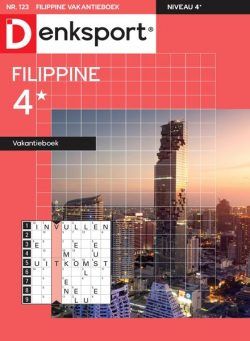 Denksport Filippine 4 Vakantieboek N123 – 6 Oktober 2023
