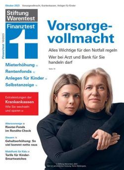 Finanztest – Oktober 2023