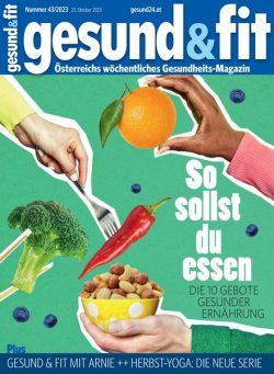 Gesund & Fit – 25 Oktober 2023