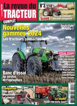 La Revue Du Tracteur – Novembre-Decembre 2023 – Janivier 2024