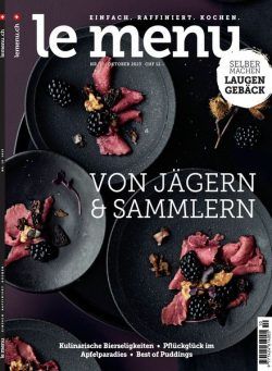 le menu – Oktober 2023