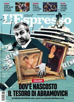 l’Espresso – 22 Settembre 2023