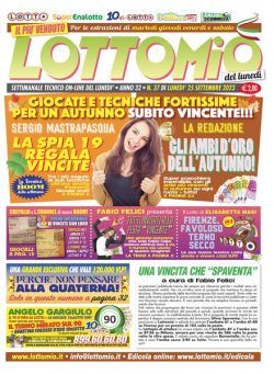 Lottomio – 25 Settembre 2023
