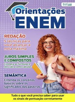 Orientacoes Enem – 6 Agosto 2023