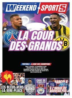 Week-end Sports – 15 Septembre 2023