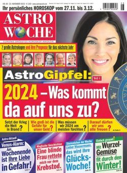 Astrowoche – 22 November 2023