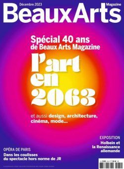 Beaux Arts – Decembre 2023