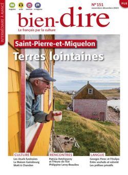 Bien-Dire – Novembre-Decembre 2023