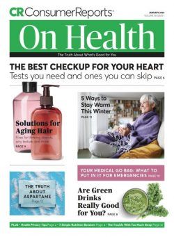 Consumer Reports on Health – January 2024