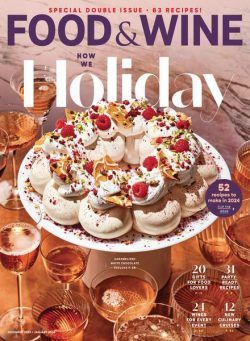 Food & Wine USA – December 2023 – January 2024
