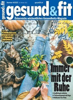 Gesund & Fit – 31 Oktober 2023