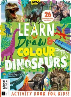 Learn Draw & Colour Dinosaurs – 2nd Edition – November 2023