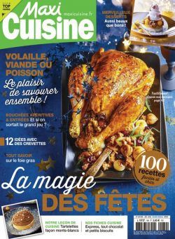 Maxi Cuisine – Novembre-Decembre 2023