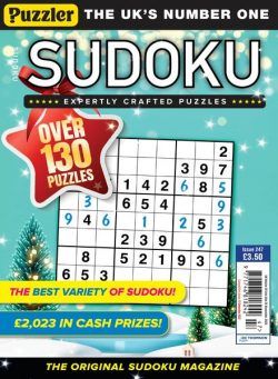 Puzzler Sudoku – Issue 247 – 2 November 2023