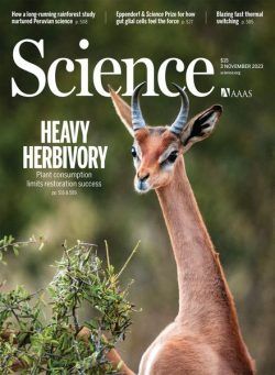 Science – 03 November 2023