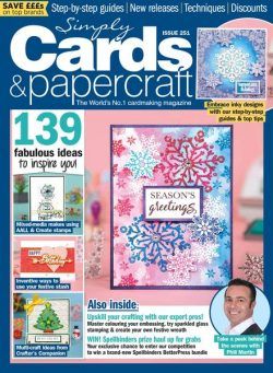 Simply Cards & Papercraft – Issue 251 – 16 November 2023