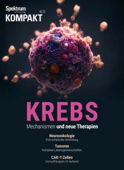 Spektrum Kompakt – Krebs – 14 November 2023