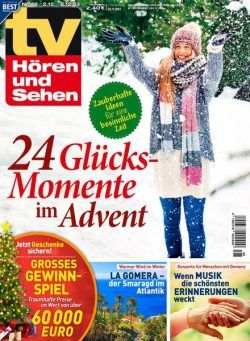 TV Horen und Sehen – 24 November 2023