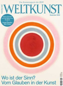Weltkunst – Dezember 2023