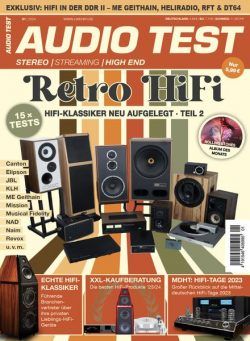 Audio Test – Ausgabe 1 2024