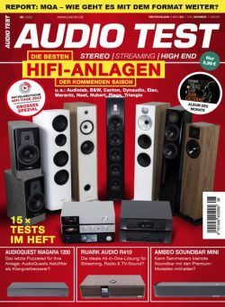 Audio Test – Ausgabe 8 – 30 November 2023