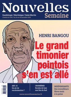 Nouvelles Semaine – 24 Novembre 2023