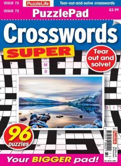 PuzzleLife PuzzlePad Crosswords Super – November 2023