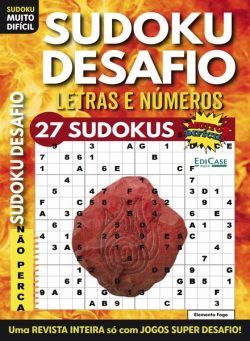 Sudoku Numeros e Desafios – Novembro 2023