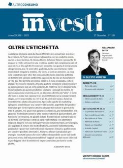 Altroconsumo Investi – 27 Dicembre 2023