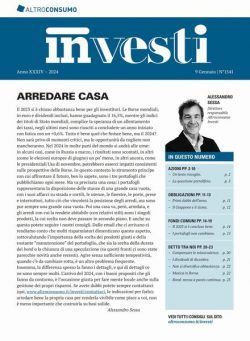 Altroconsumo Investi – 9 Gernnaio 2024