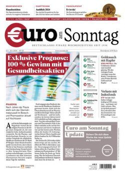 Euro am Sonntag – 12 Januar 2024