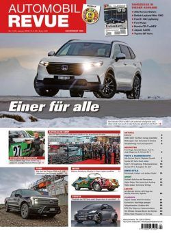 Automobil Revue – 25 Januar 2024