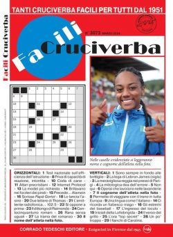 Facili Cruciverba – Marzo 2024