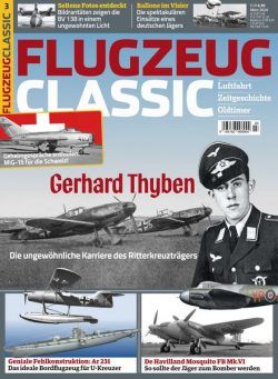 Flugzeug Classic – Marz 2024