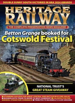 Heritage Railway – Issue 316 – February 16 2024