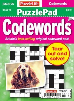 PuzzleLife PuzzlePad Codewords – Issue 95 – 22 February 2024