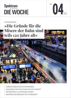 Spektrum Die Woche – 26 Januar 2024