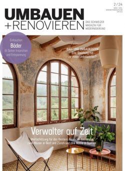 Umbauen + Renovieren – Marz-April 2024