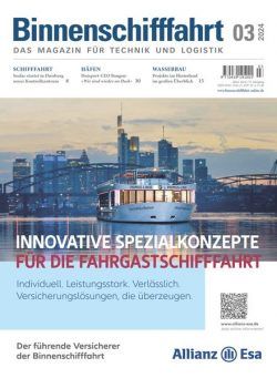 Binnenschifffahrt – Marz 2024