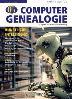 Computer Genealogie – Marz 2024