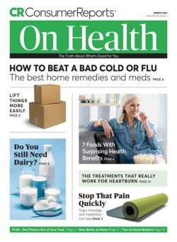Consumer Reports on Health – March 2024