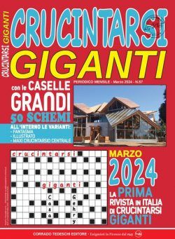 Crucintarsi Giganti – Marzo 2024