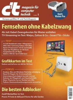 c’t Magazin fur Computertechnik – 23 Februar 2024