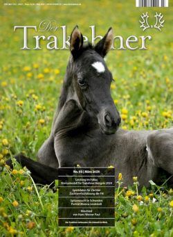 Der Trakehner – Marz 2024