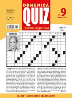 Domenica Quiz – 7 Marzo 2024