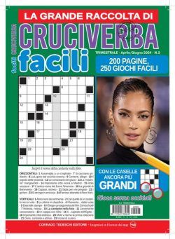 Facili Cruciverba – 15 Marzo 2024