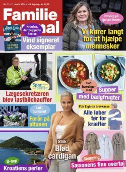 Familie Journal – Uge 11 – 11 Marts 2024