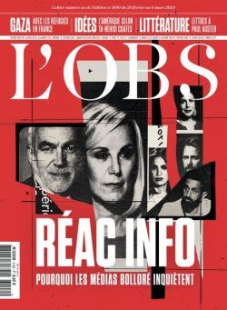 L’Obs – 29 Fevrier 2024