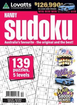 Lovatts Handy Sudoku – Issue 237 2024